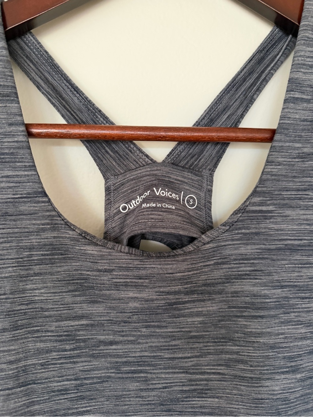 Outdoor Voices Freeform Unitard in Grey